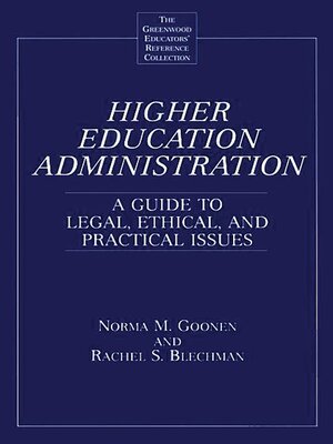cover image of Higher Education Administration